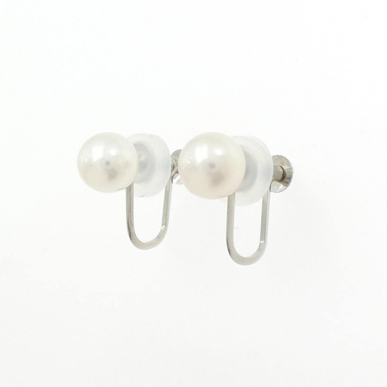 PT900 アコヤパール イヤリング 6.7mm