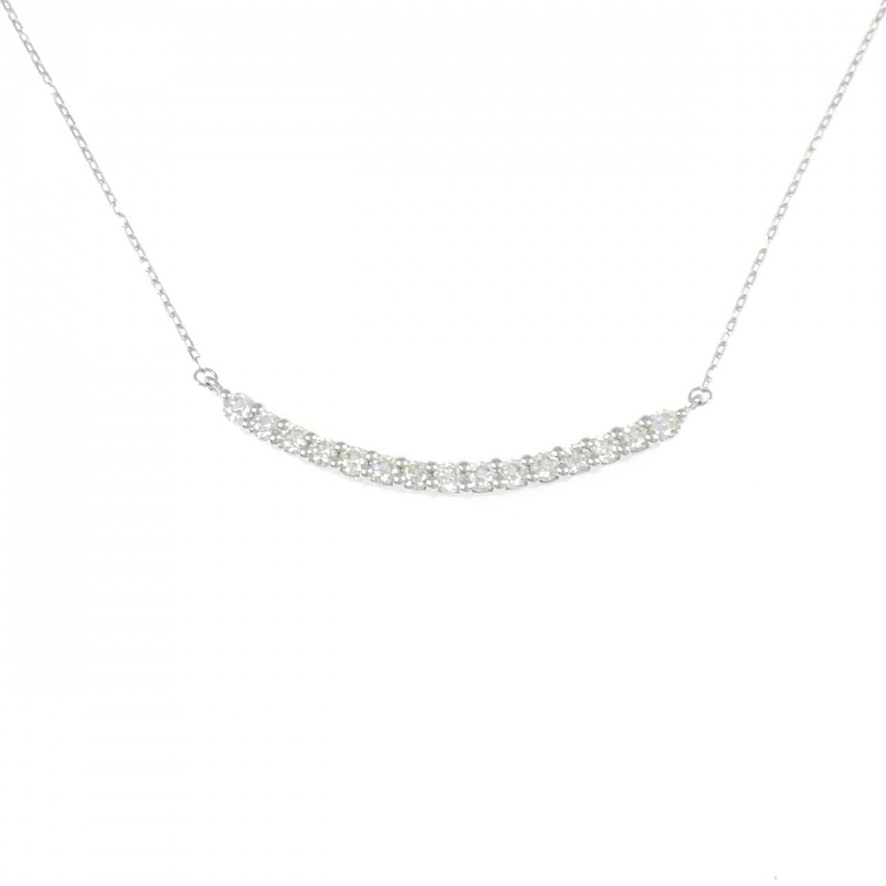 PT950/PT850 ダイヤモンド ネックレス 0.30CT