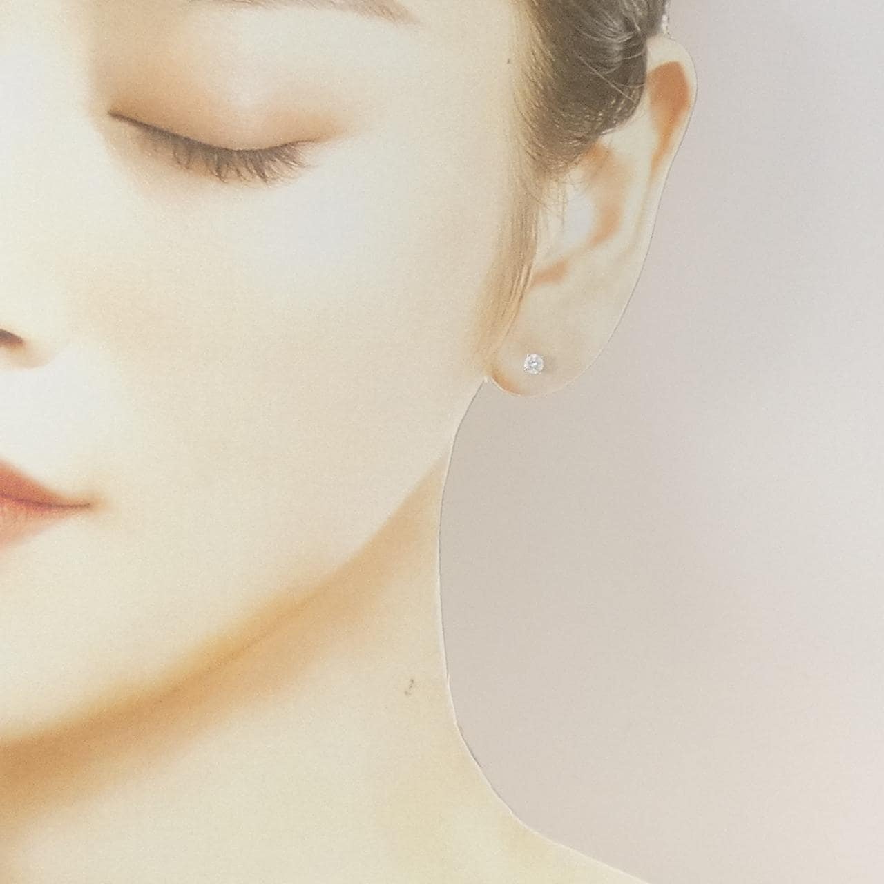 ティファニー ソリティア ピアス 片耳