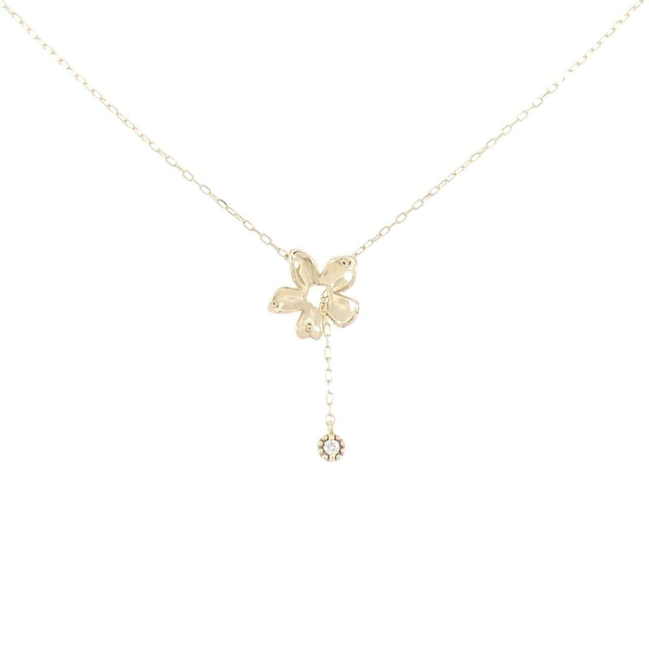 スタージュエリー ダイヤモンド ネックレス 0.01CT