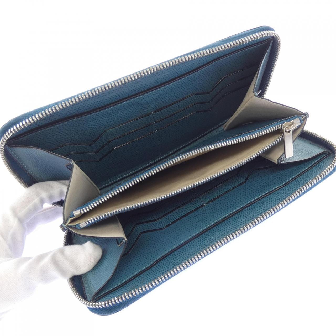 ヴァレクストラ VALEXTRA ラウンドジップ12カード SGZA0006028LOCWZ99 WALLET