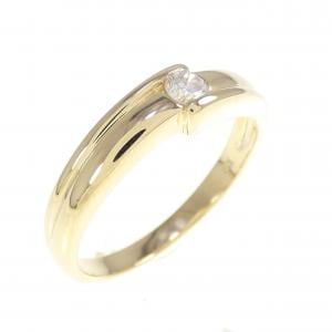 K18YG ダイヤモンド リング 0.1CT