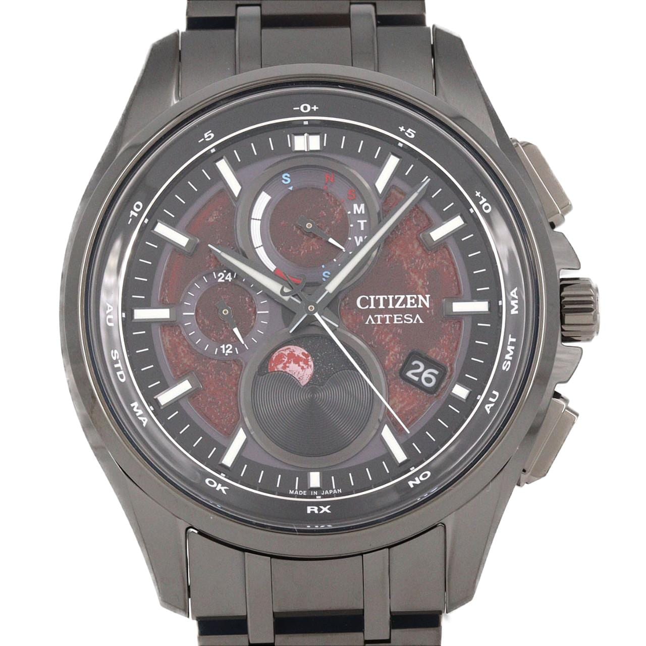 【新品】シチズン アテッサ 電波時計 BY1005-73Z TI ソーラークォーツ LTD