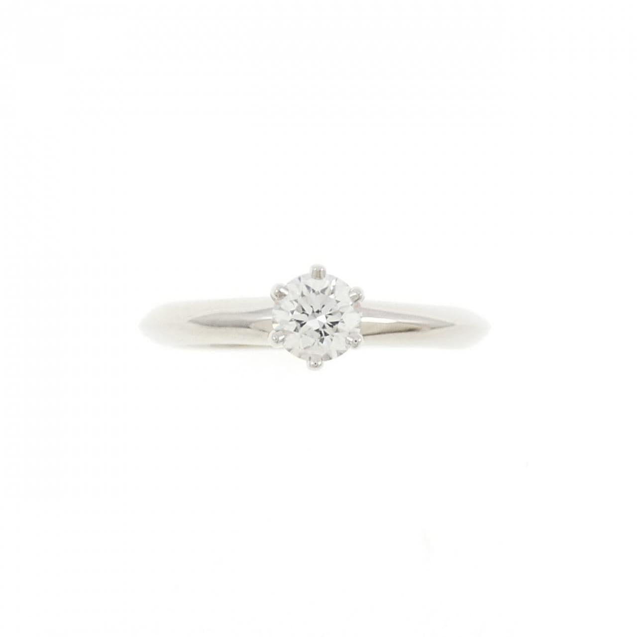 ティファニー クラシックソリティア リング 0.24CT H VS1