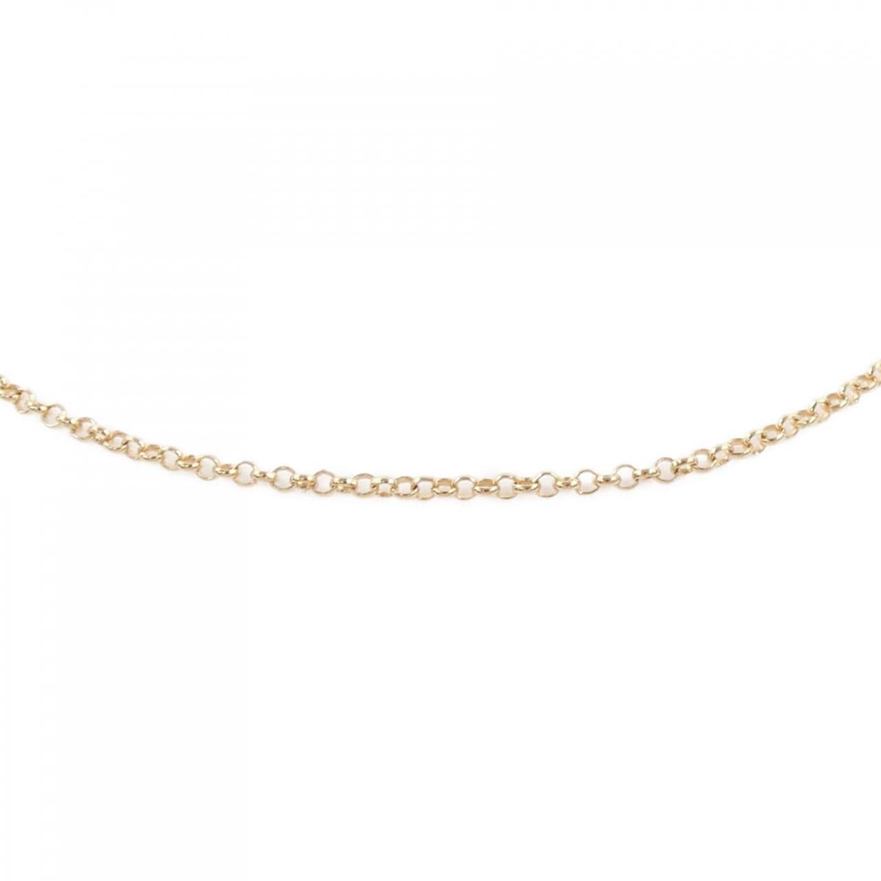 クロムハーツ CHROME HEARTS ROLL CHAIN I18 GLD 205014937GLDI18001 NECKLACE