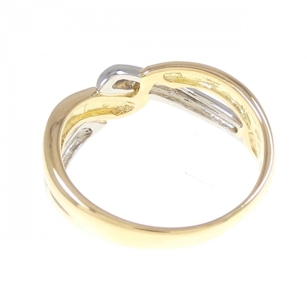 K18YG/PT900 Ring