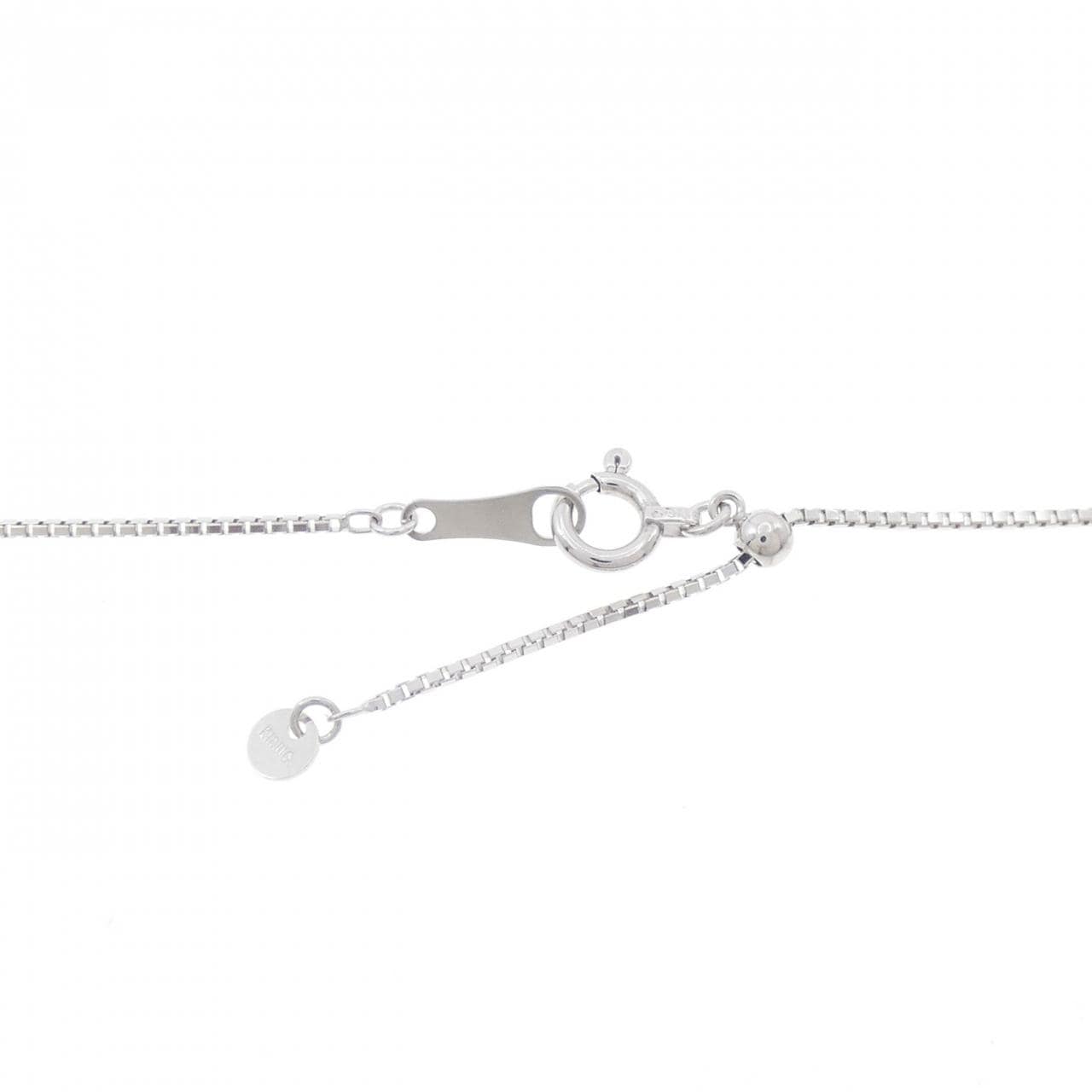 K18WG ダイヤモンド ネックレス 0.55CT