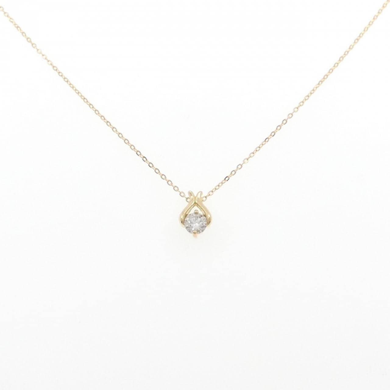 K18YG ダイヤモンド ネックレス 0.207CT