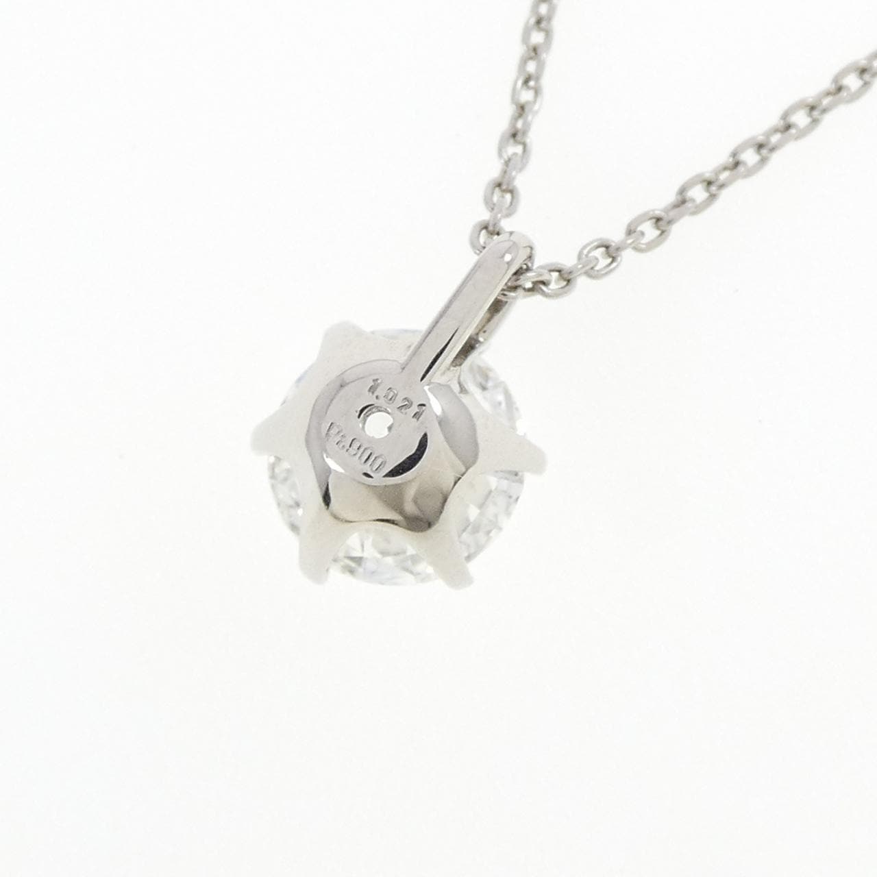 【リメイク】PT900/PT850 ダイヤモンド ネックレス 1.021CT E VS2 EXT