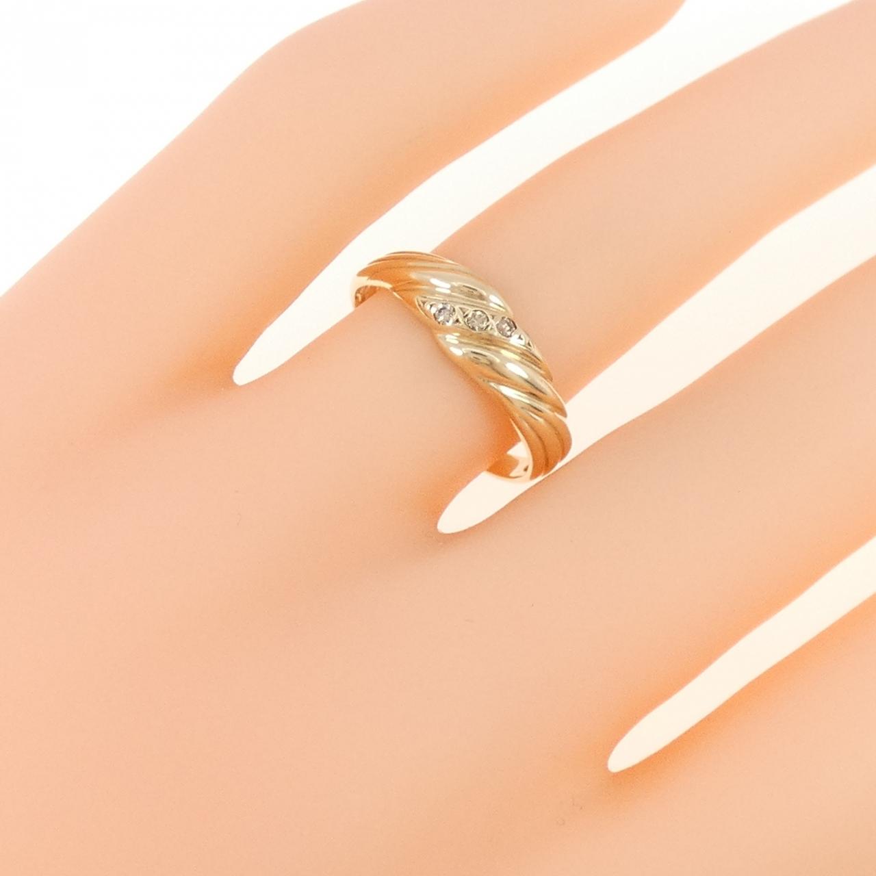 K9YG Diamond Ring