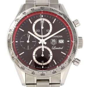 【ノーメンテナンス還元価格】タグ･ホイヤー カレラタキメータークロノ･エレガンス LIMITED CV201D.BA0786 SS 自動巻