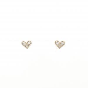ポンテヴェキオ ダイヤモンド ピアス 0.04CT