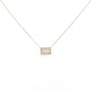 K10YG ダイヤモンド ネックレス 0.07CT