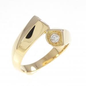 K18YG ダイヤモンド リング 0.13CT