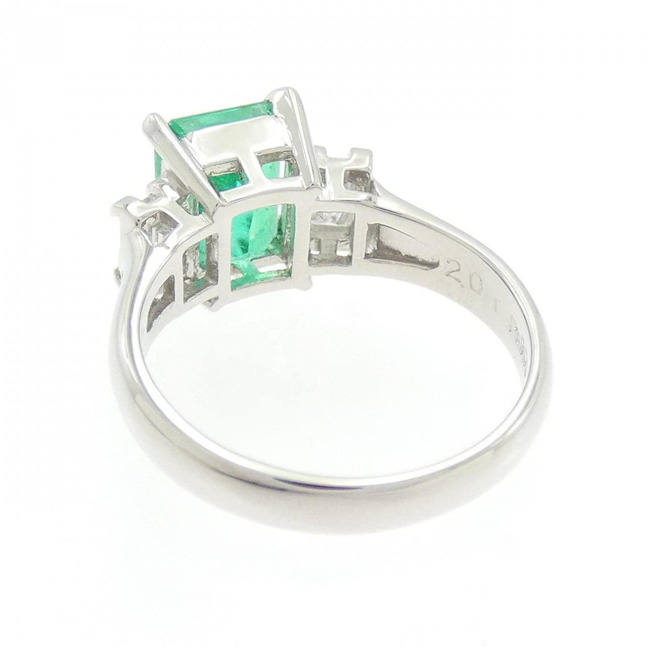 PT900 エメラルド リング 2.01CT コロンビア産