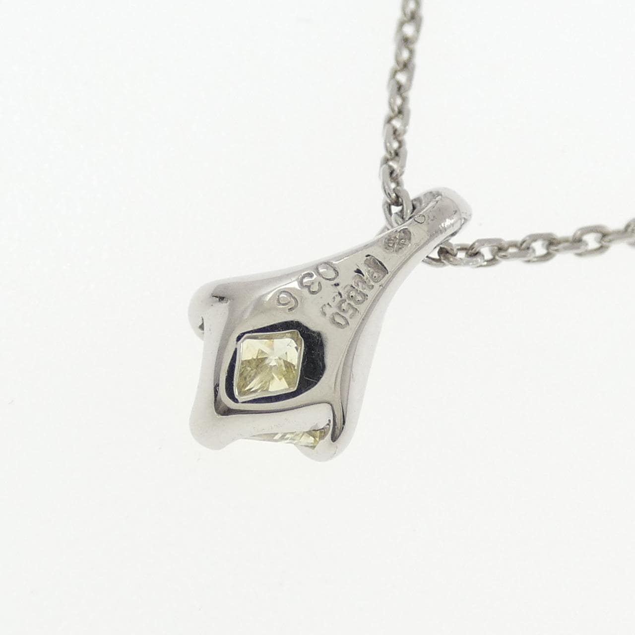 PT850 ダイヤモンド ネックレス 0.36CT