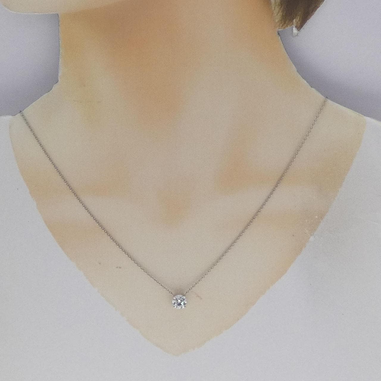 PT Diamond Necklace 1.002CT E VS2 EXCELLENT