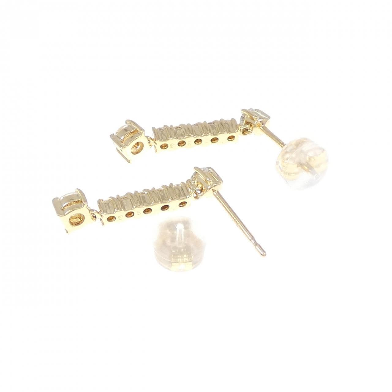 K18YG Diamond Earrings 0.66CT