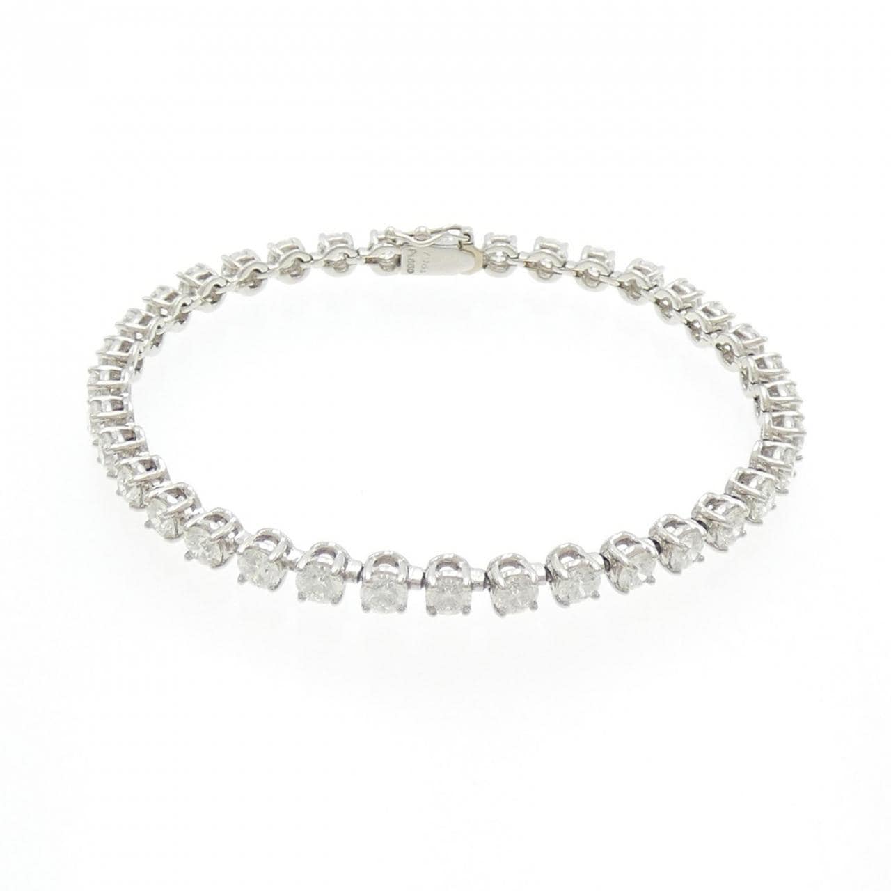 PT850 ダイヤモンド ブレスレット 7.064CT