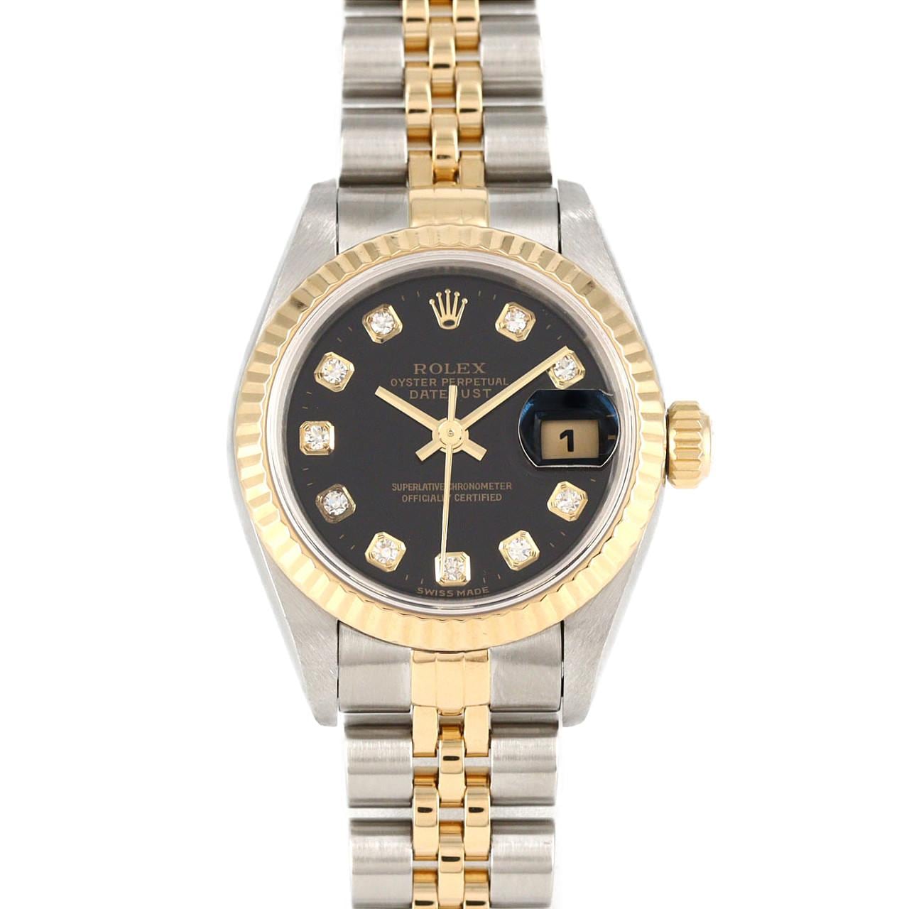 ロレックス デイトジャスト 69173G SSxYG 自動巻 U番