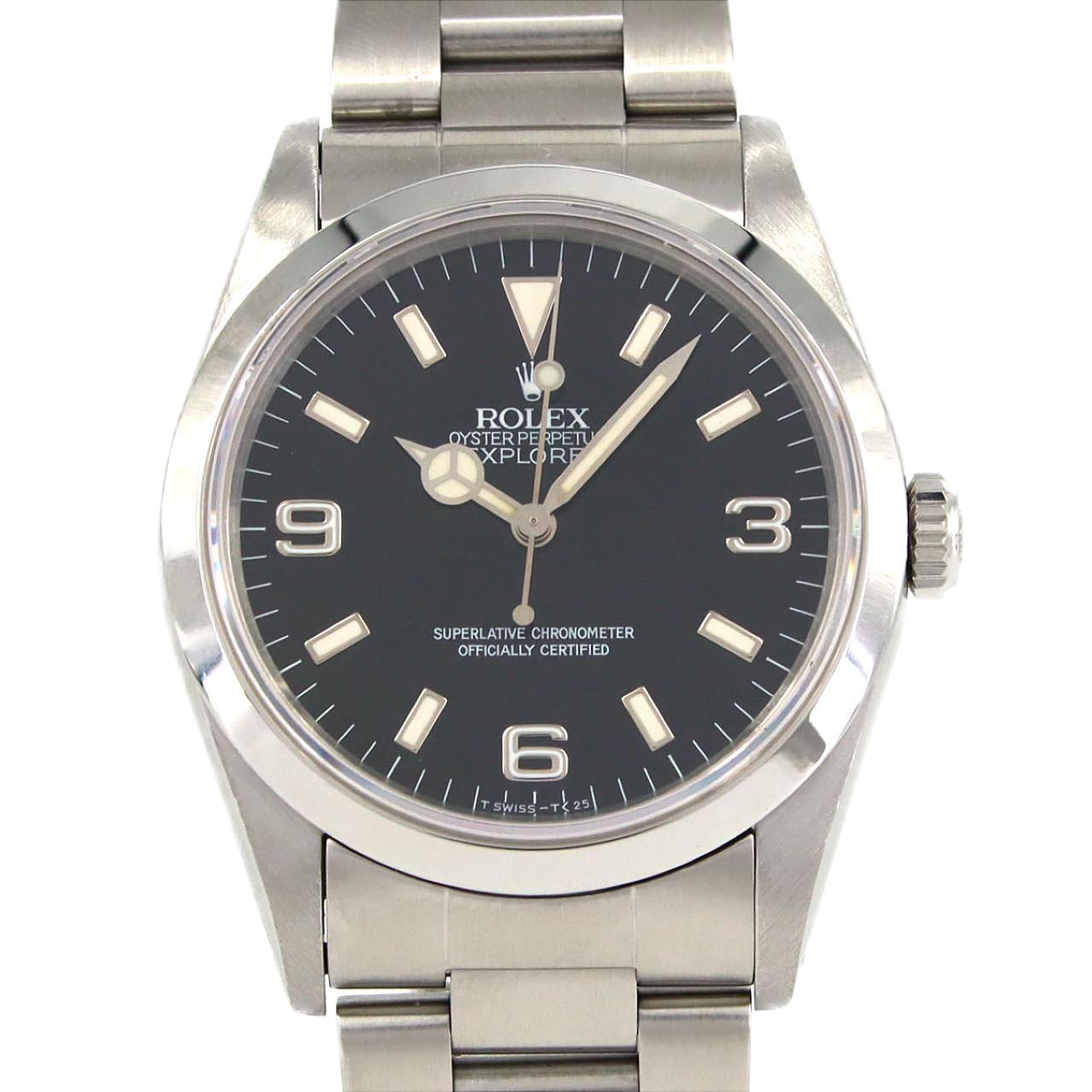 ロレックス エクスプローラーI 14270 SS 自動巻 S番