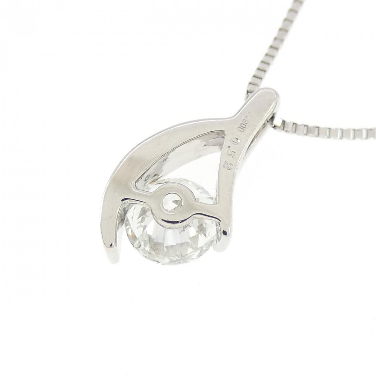 PT900/PT850 ダイヤモンド ネックレス 0.52CT
