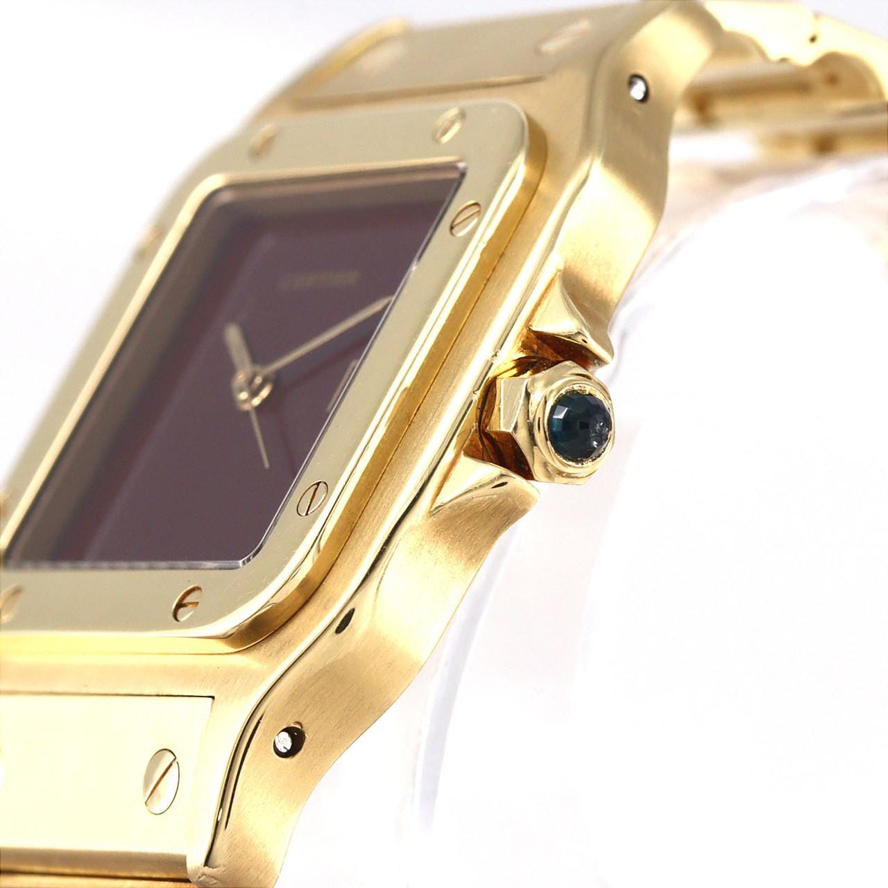 【ノーメンテナンス還元価格】カルティエ サントスLM YG YG 自動巻