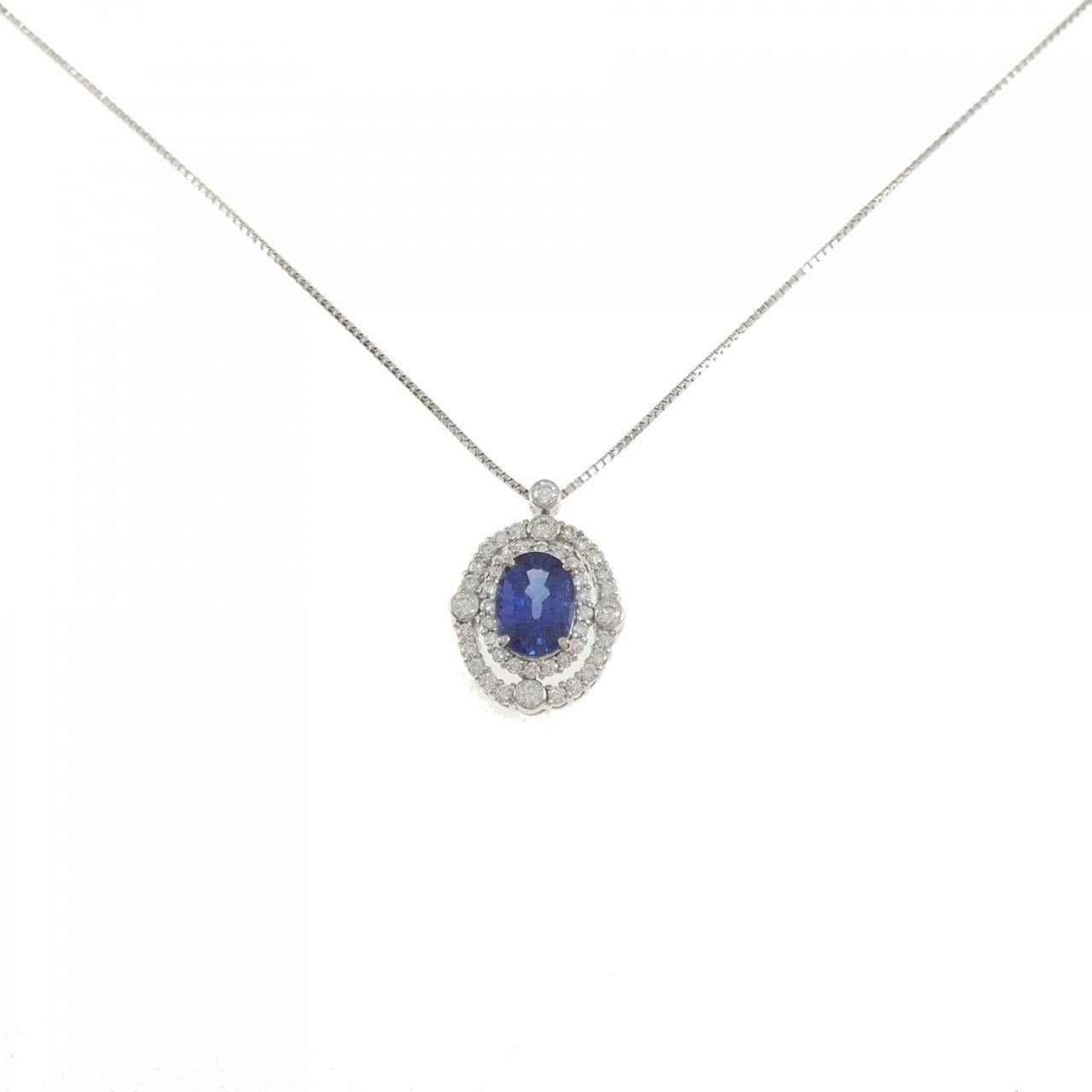 PT900/PT850 サファイヤ ネックレス 3.034CT