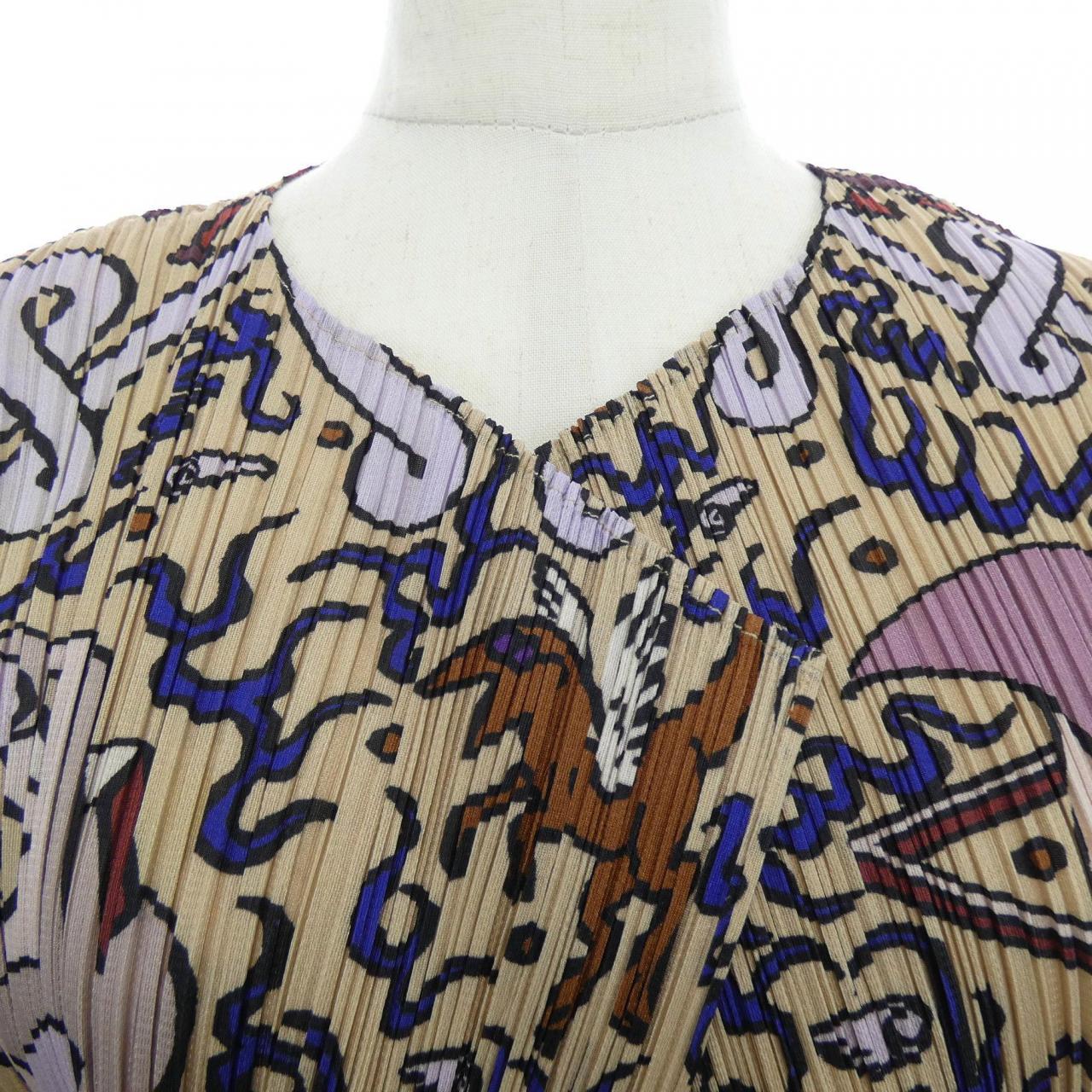 プリーツプリーズ PLEATS PLEASE 2024 INTERRPLANETARY PP43JO722 757911A カーディガン