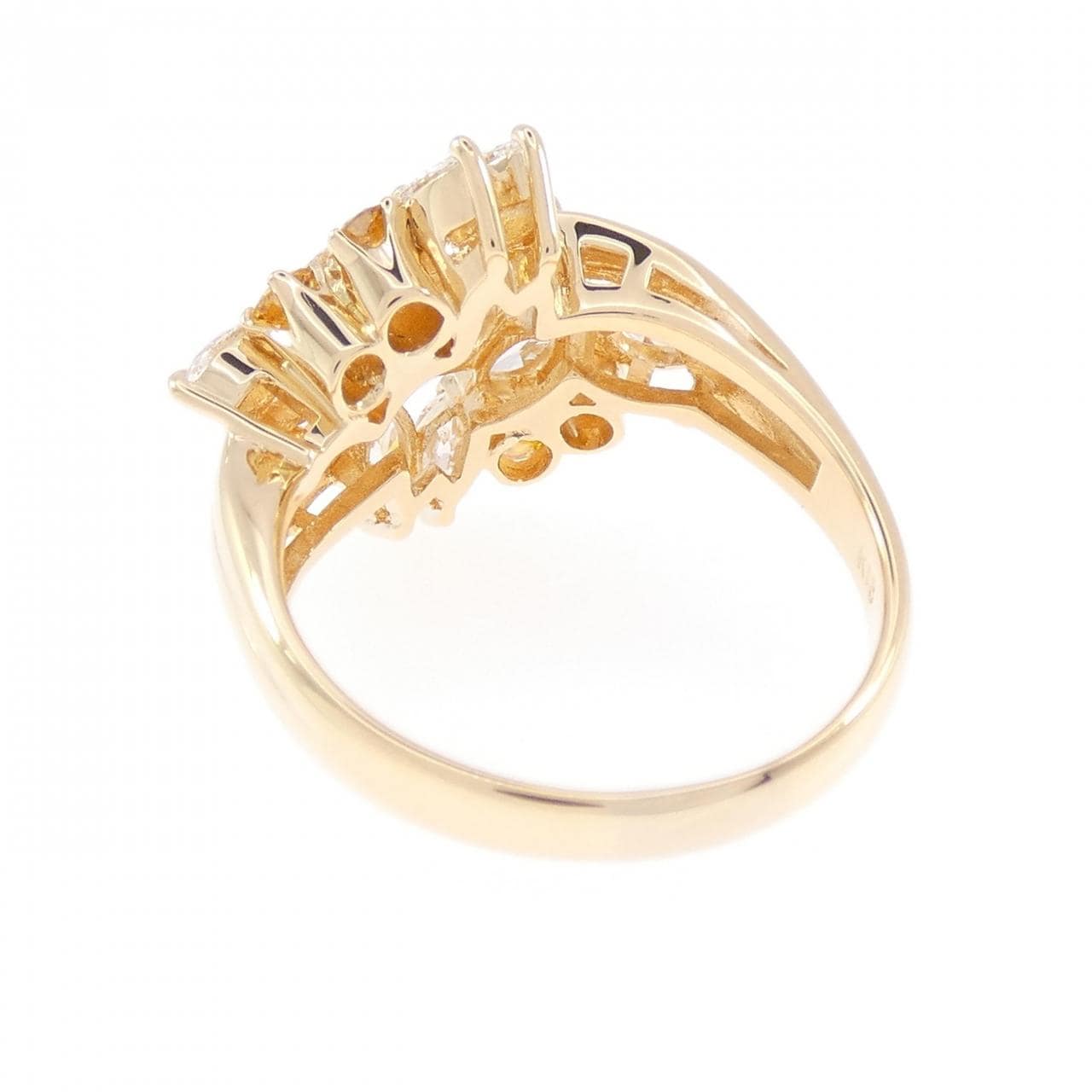 K18YG ダイヤモンド リング 1.67CT