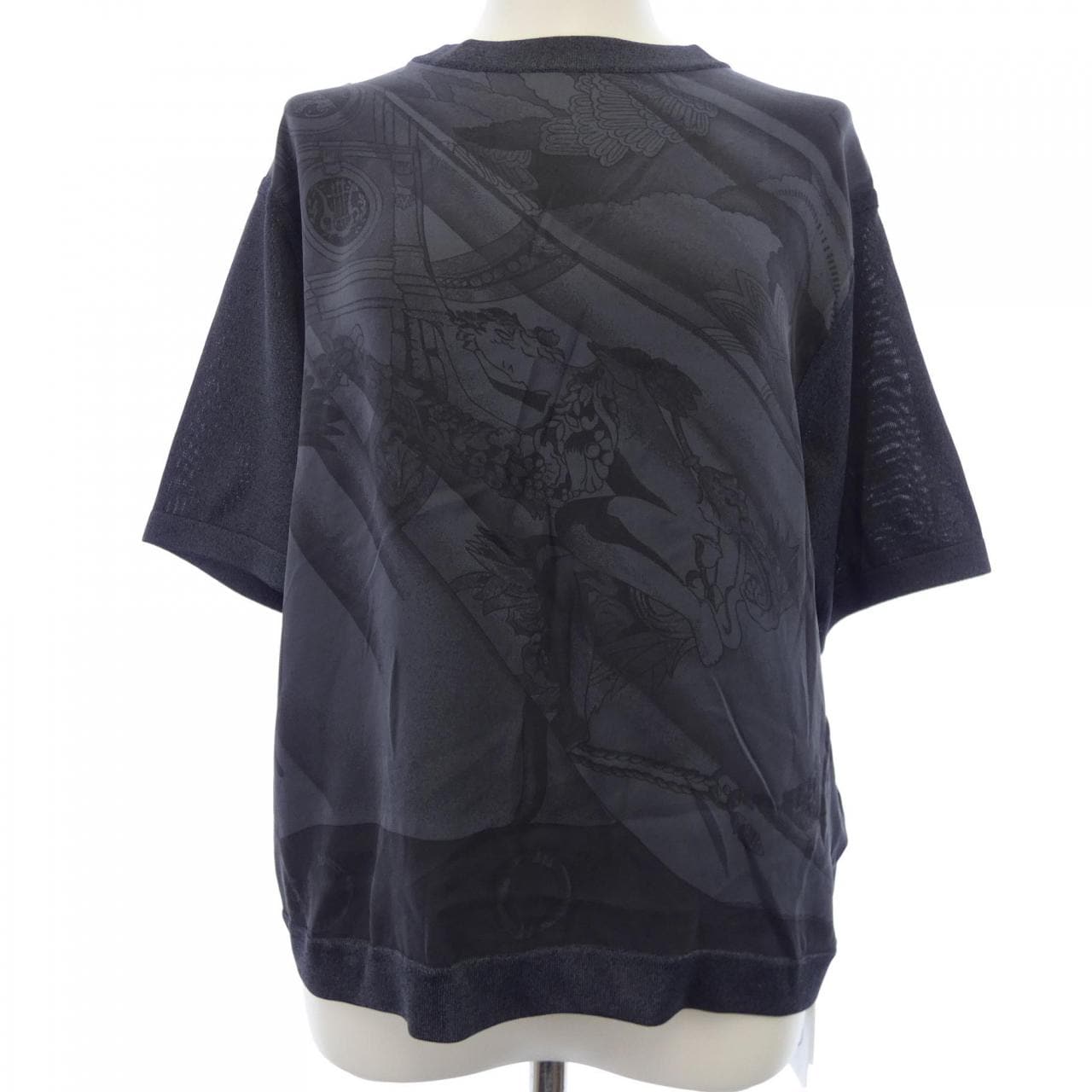 エルメス HERMES SOLEIL DE SOIE POUDRE 6H2855DH　ツイルレーヌ ニット