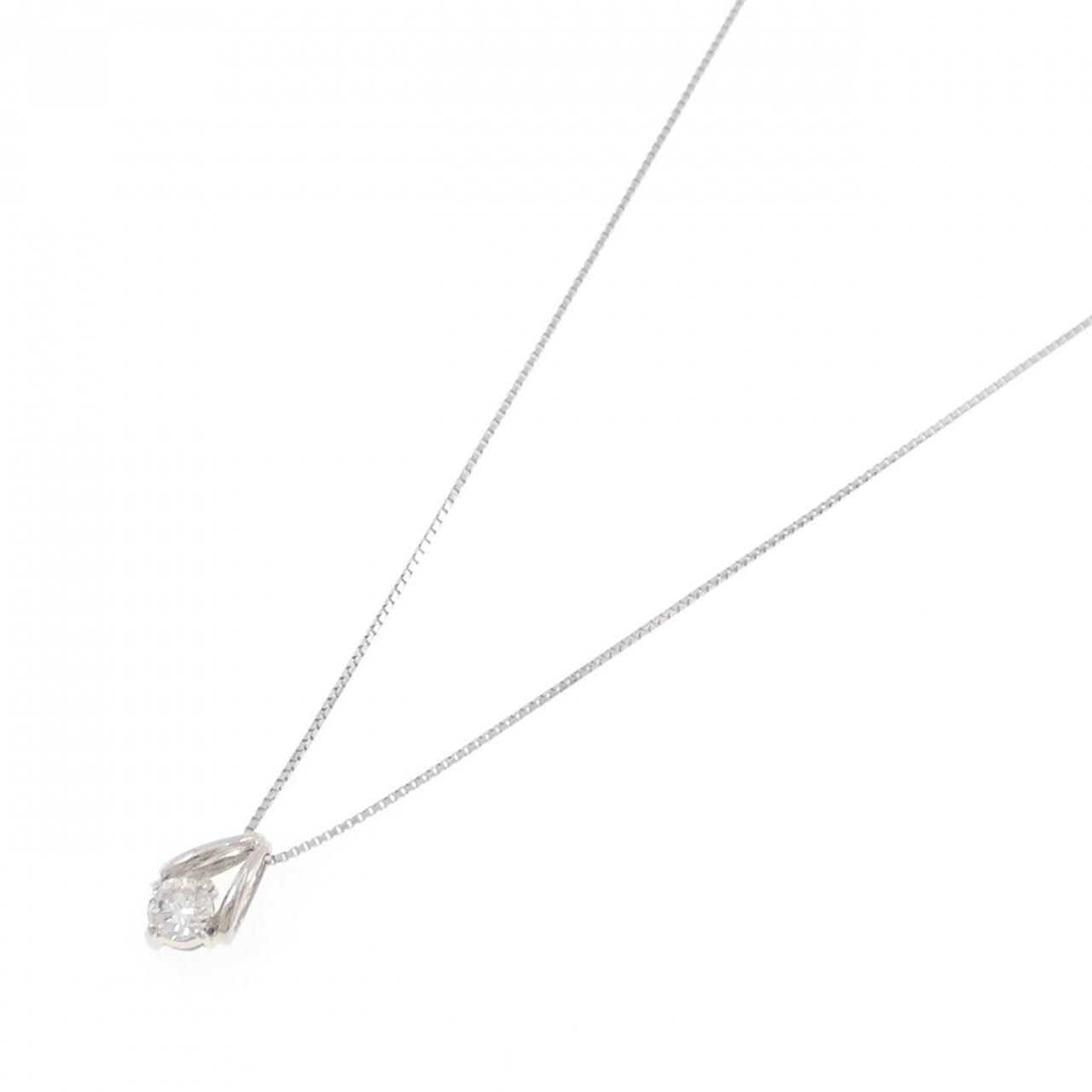 PT900/PT850 ダイヤモンド ネックレス 0.39CT