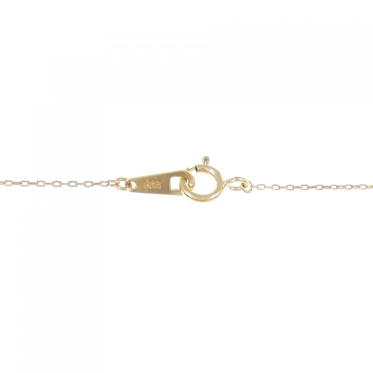 K18YG ダイヤモンド ネックレス 0.03CT