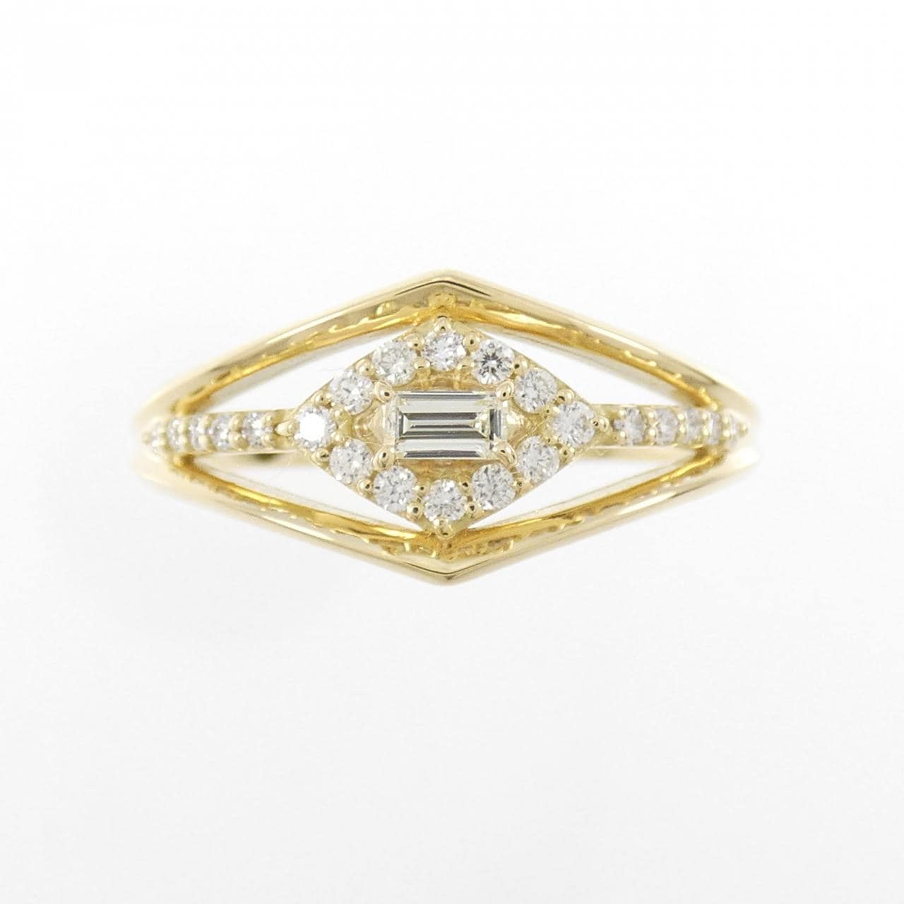 【新品】K18YG ダイヤモンド リング 0.20CT