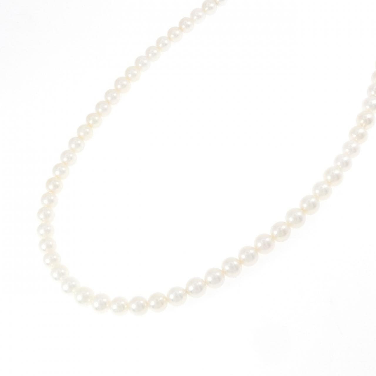 シルバークラスプ アコヤパール ネックレス 6-6.5mm
