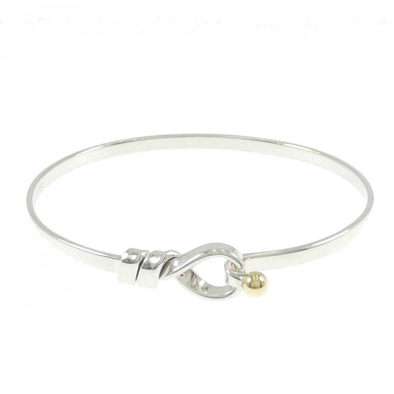 【ヴィンテージ】ティファニー フック＆アイ バングル