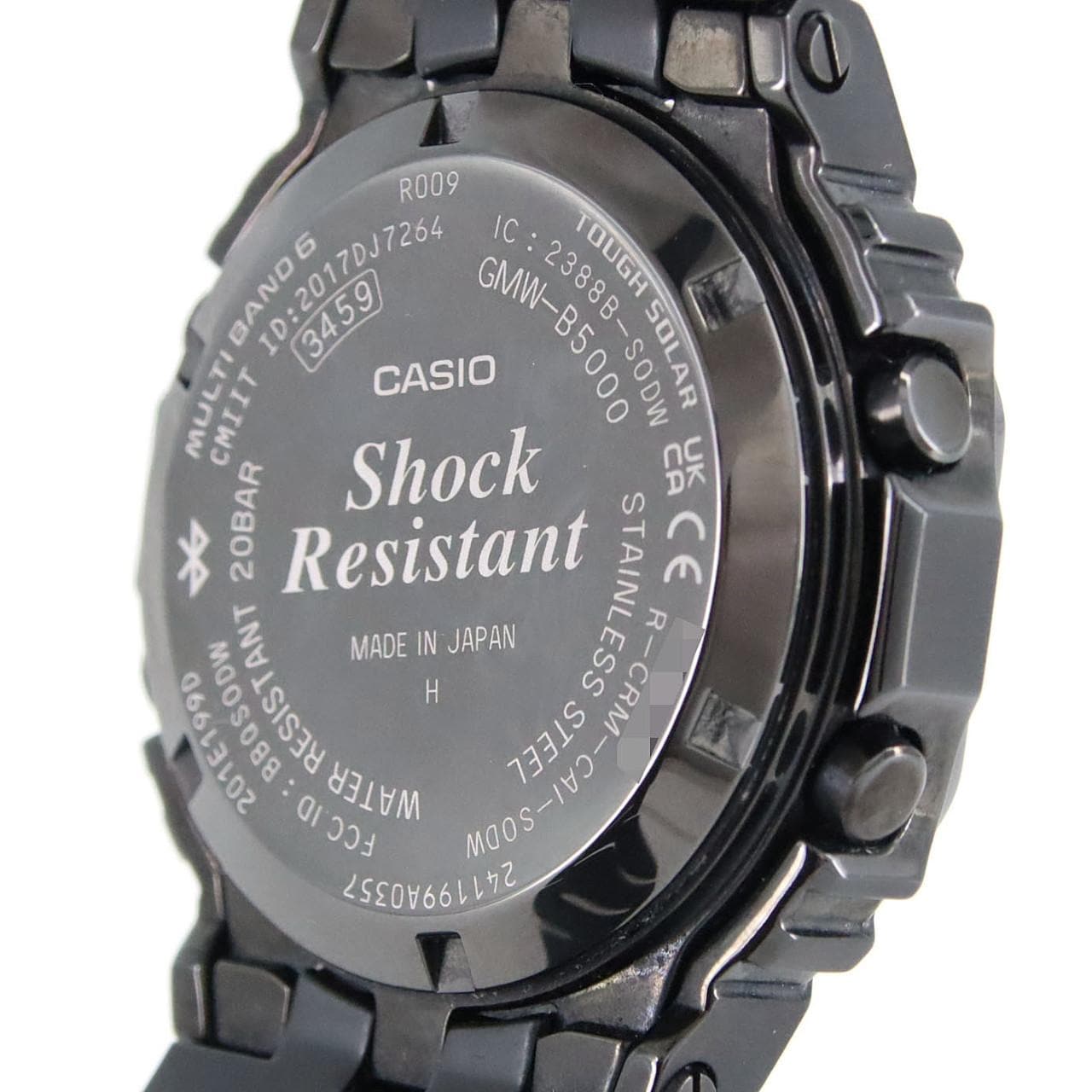 カシオ G-SHOCK 電波時計 GMW-B5000GD-1JF SS ソーラークォーツ