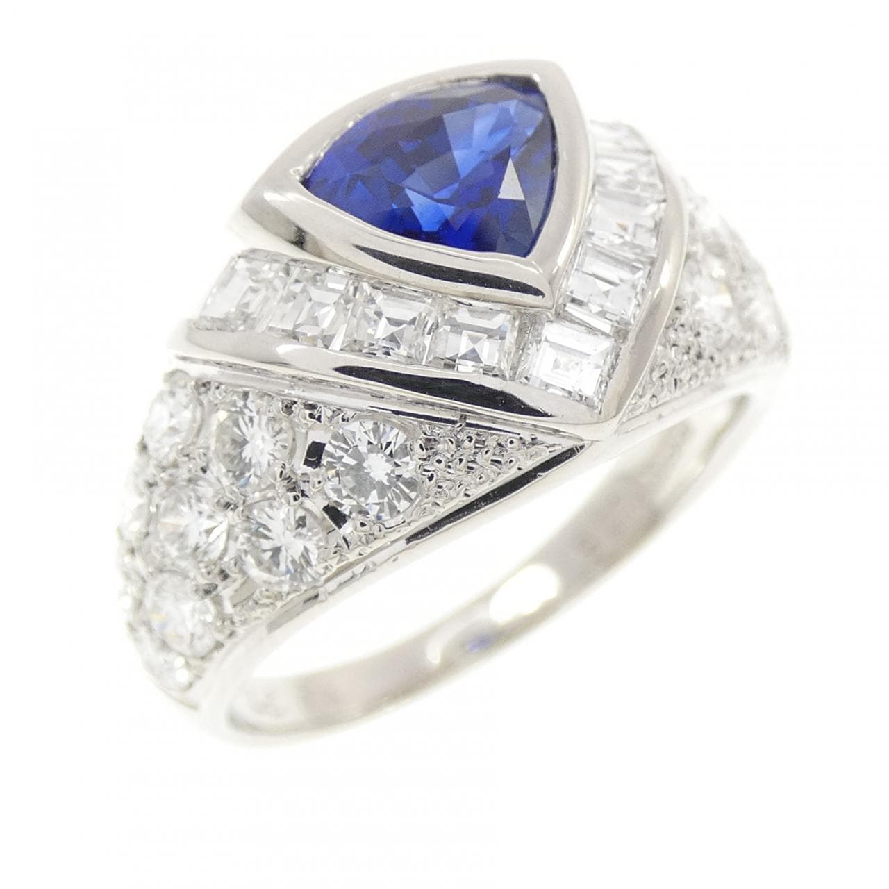 PT900 サファイヤ リング 1.05CT