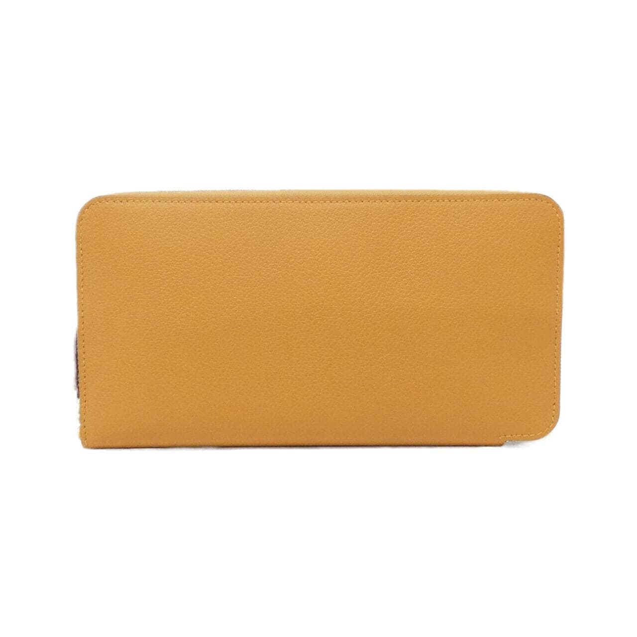 [Unused items] HERMES ELECTRIQUE Silk in Classic 085200CK Wallet