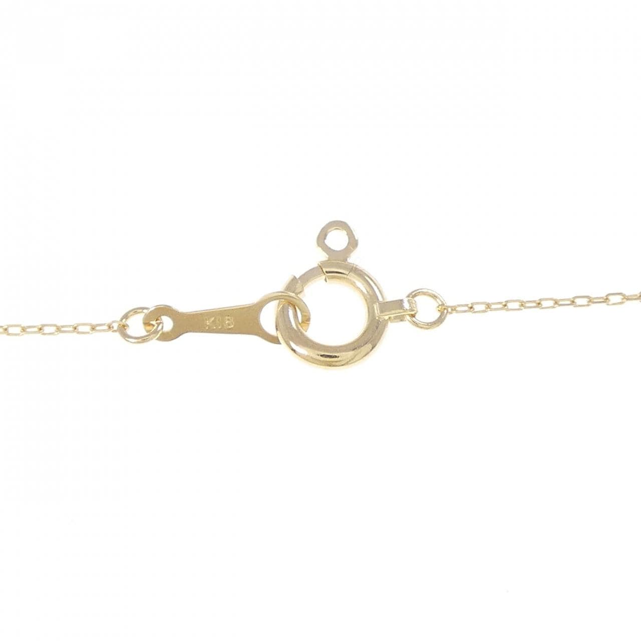 K18YG ダイヤモンド ネックレス 0.10CT