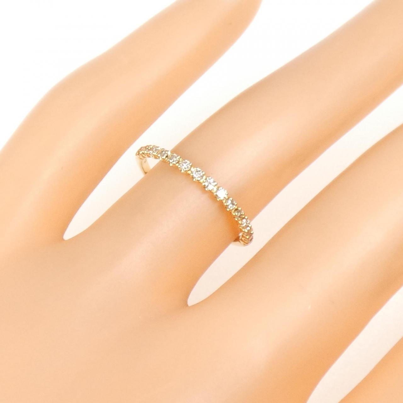 K18YG ダイヤモンド リング 0.15CT