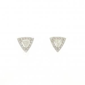 【新品】PT900 ダイヤモンド ピアス 0.40CT