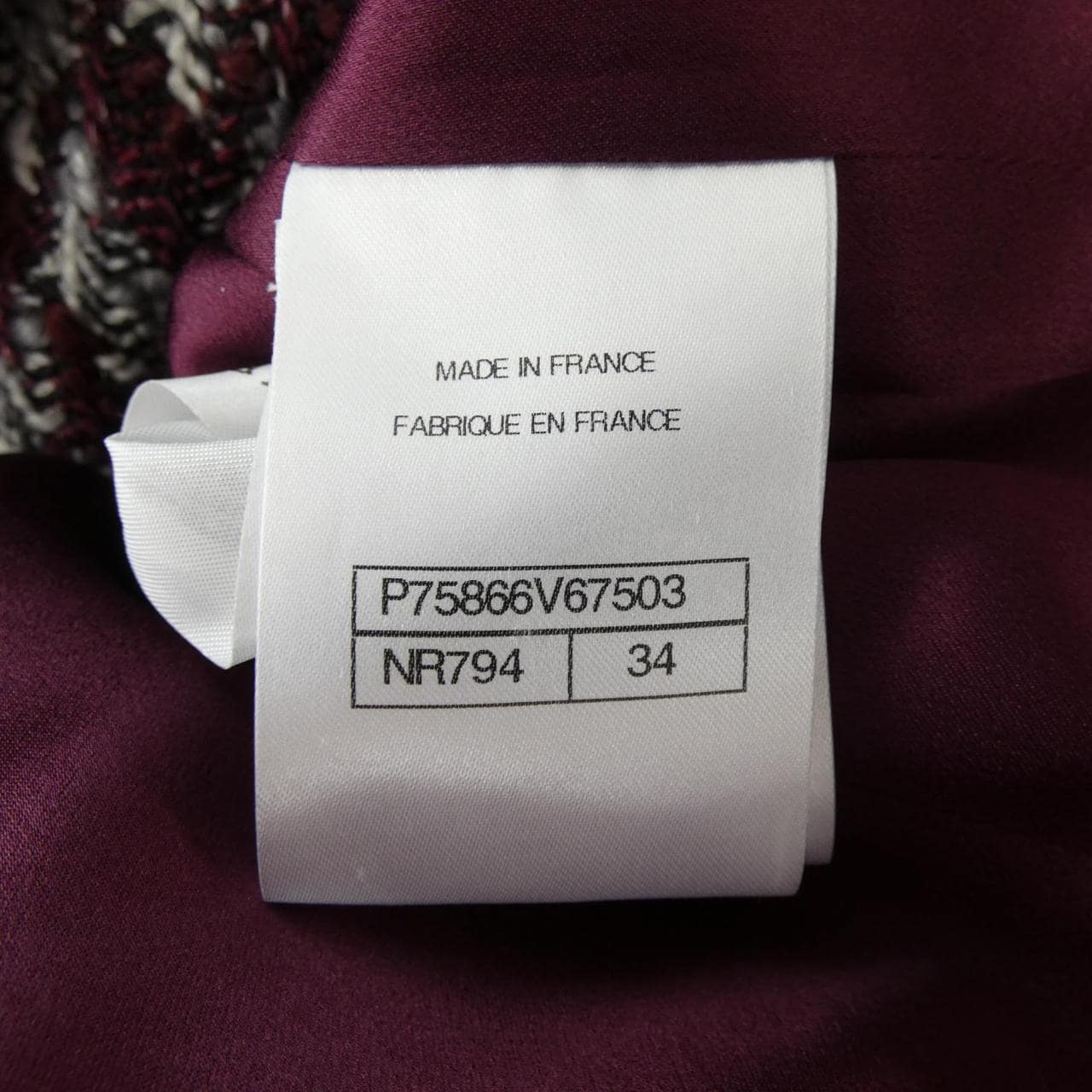 シャネル CHANEL P75866V67503 コート