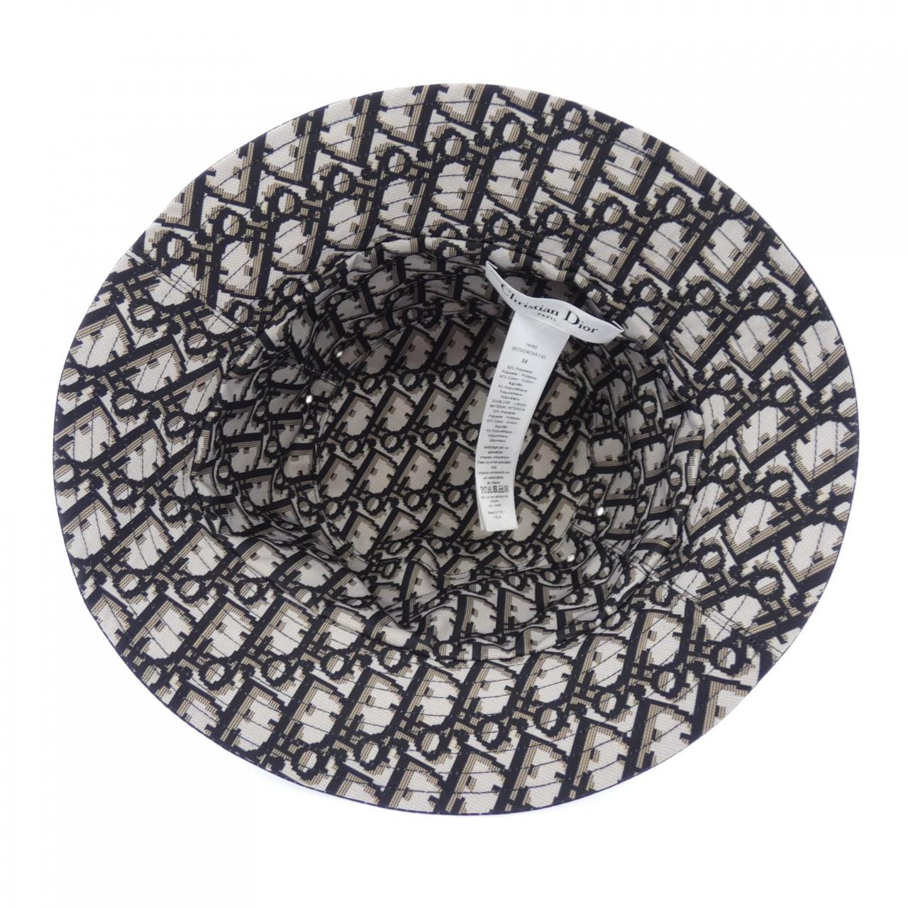 クリスチャンディオール CHRISTIAN DIOR TEDDY-D ボブハット オブリーク 95TDD923A130 ハット