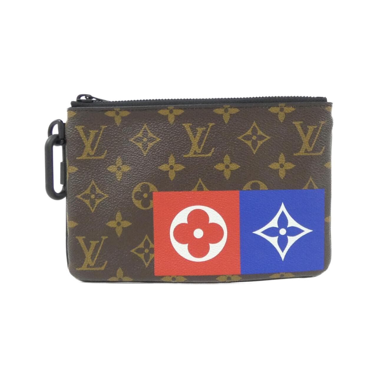 ルイヴィトン モノグラム ロゴ ジップド ポーチ MM M67814 ポーチ