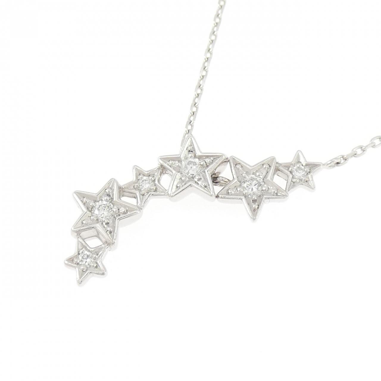 スタージュエリー ダイヤモンド ネックレス 0.14CT
