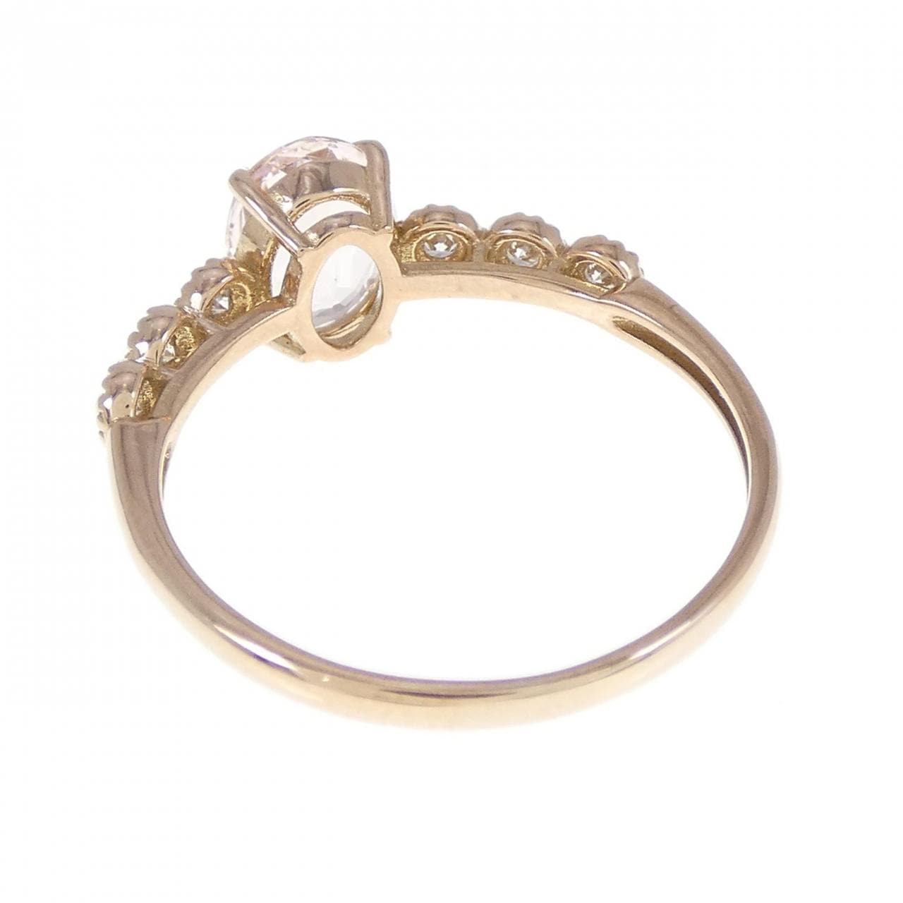 K18PG Beryl Ring 0.74CT