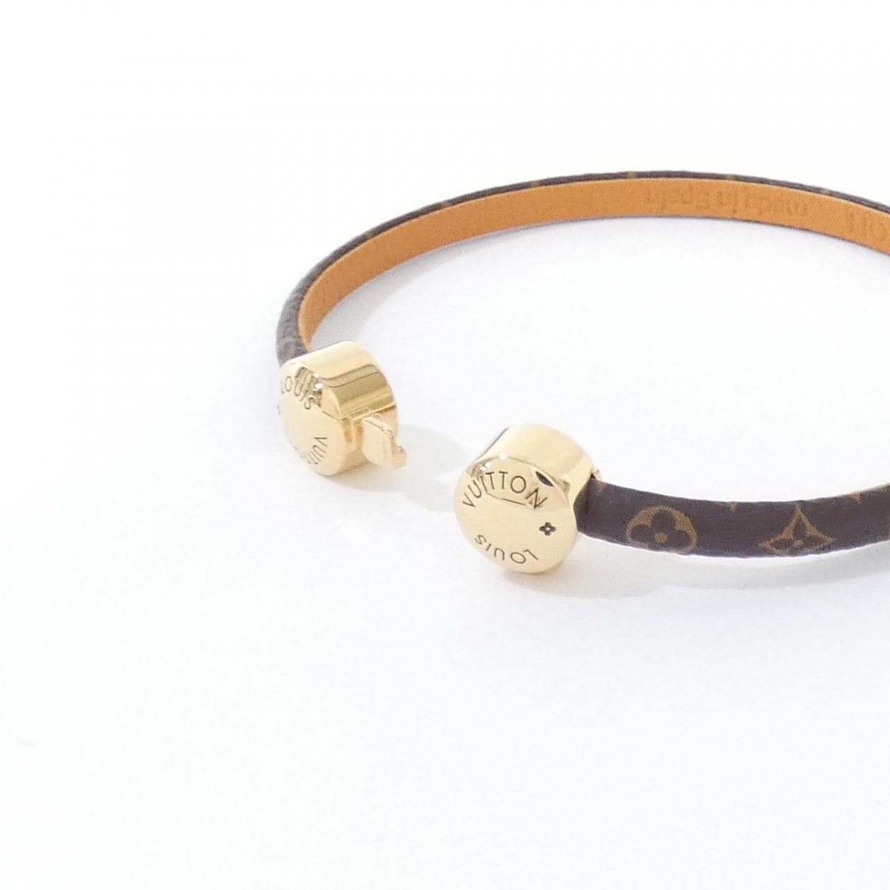 LOUIS VUITTON Monogram Bracelet Historic Mini 19cm M6407E Bracelet