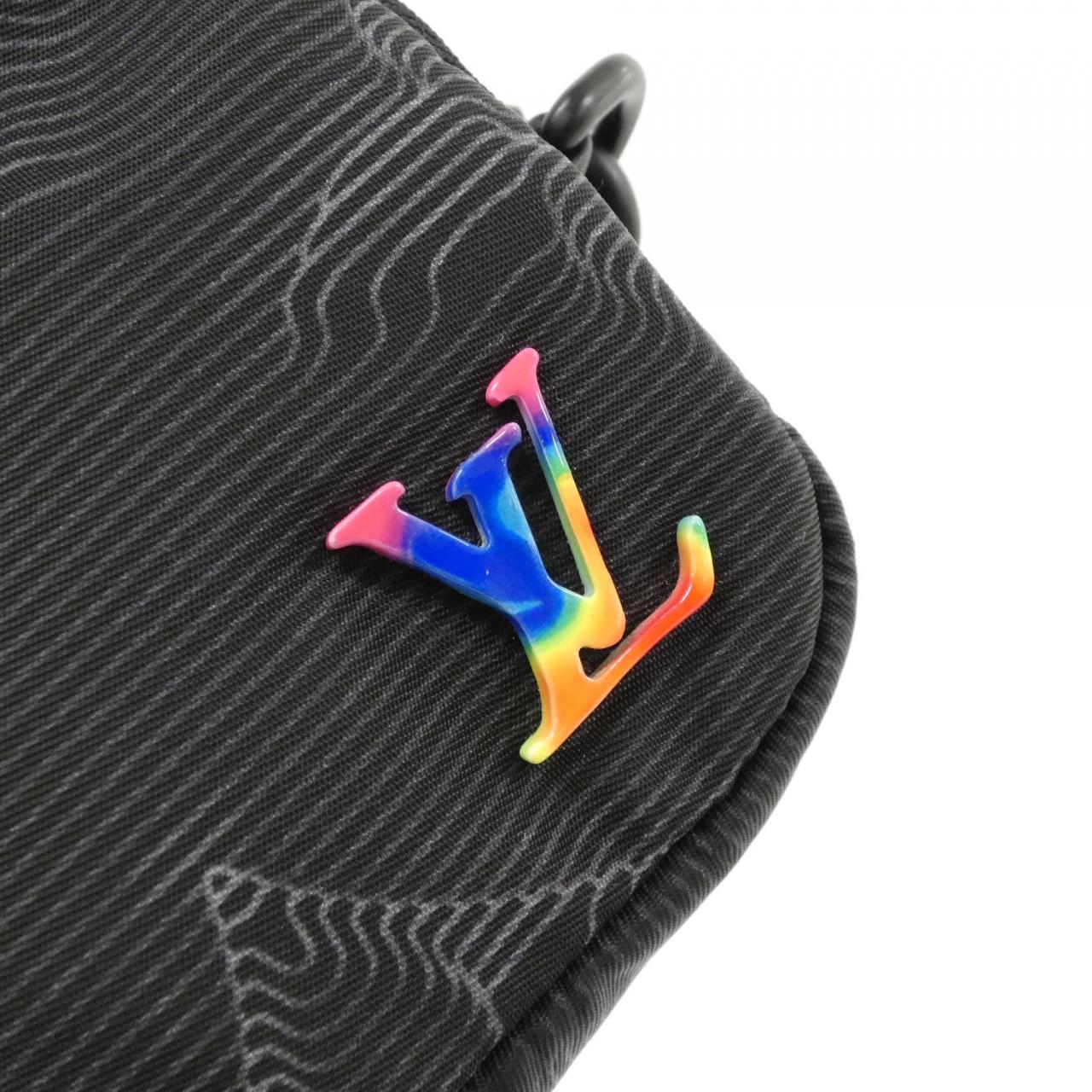 ルイヴィトン LOUIS VUITTON 2054 ダブル フォン ポーチ M80141 ショルダーバッグ