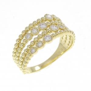 K18YG ダイヤモンド リング 0.20CT